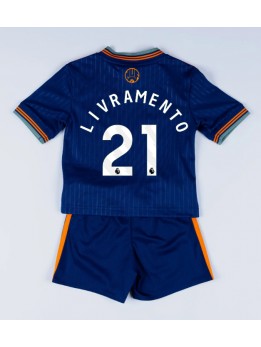 Otroški Nogometna dresi replika Newcastle United Tino Livramento #21 Tretji 2025-26 Kratek rokav (+ hlače)